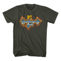 Headbangers Ball Fire Logo MTV t-shirt in smoke gray