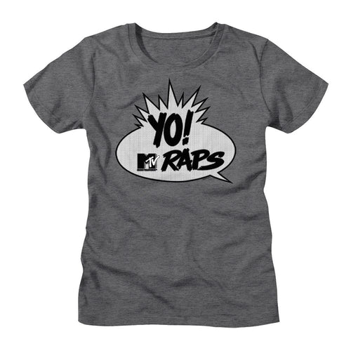 MTV Ladies T-Shirt - Yo! MTV Raps