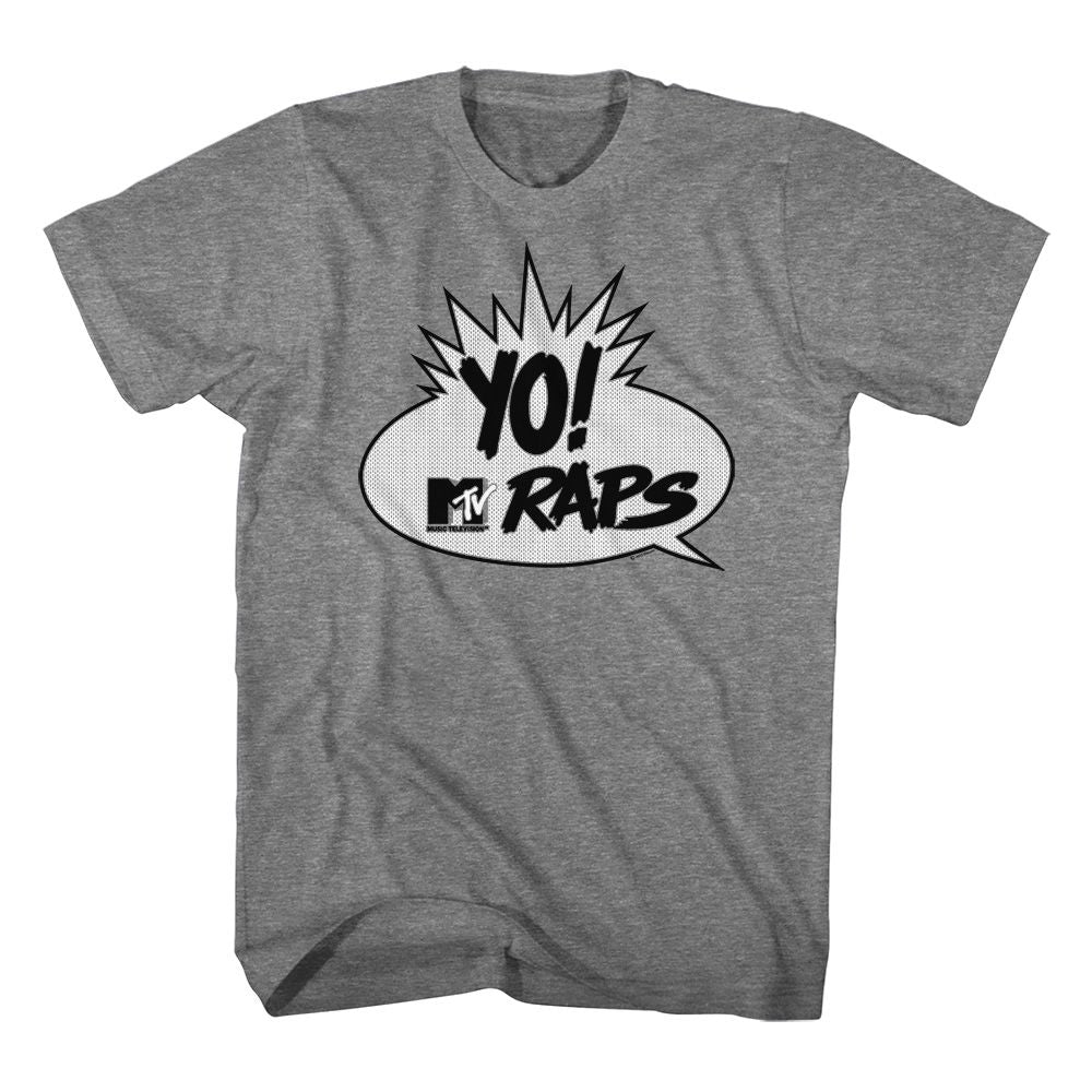 Yo! MTV Raps MTV t-shirt in graphite heather