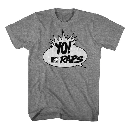 Yo! MTV Raps MTV t-shirt in graphite heather