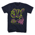 Yo! MTV Raps Graffiti MTV t-shirt in navy