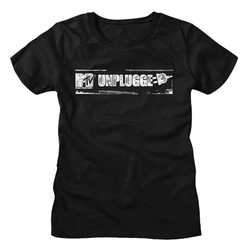 MTV Ladies T-Shirt - Unplugged Classic
