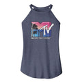 MTV Ladies Rocker Tank - Beach Logo