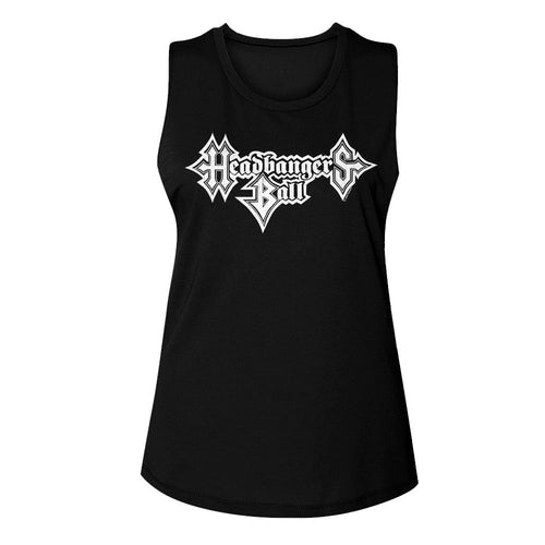 MTV Ladies Muscle Tank - Headbangers Ball