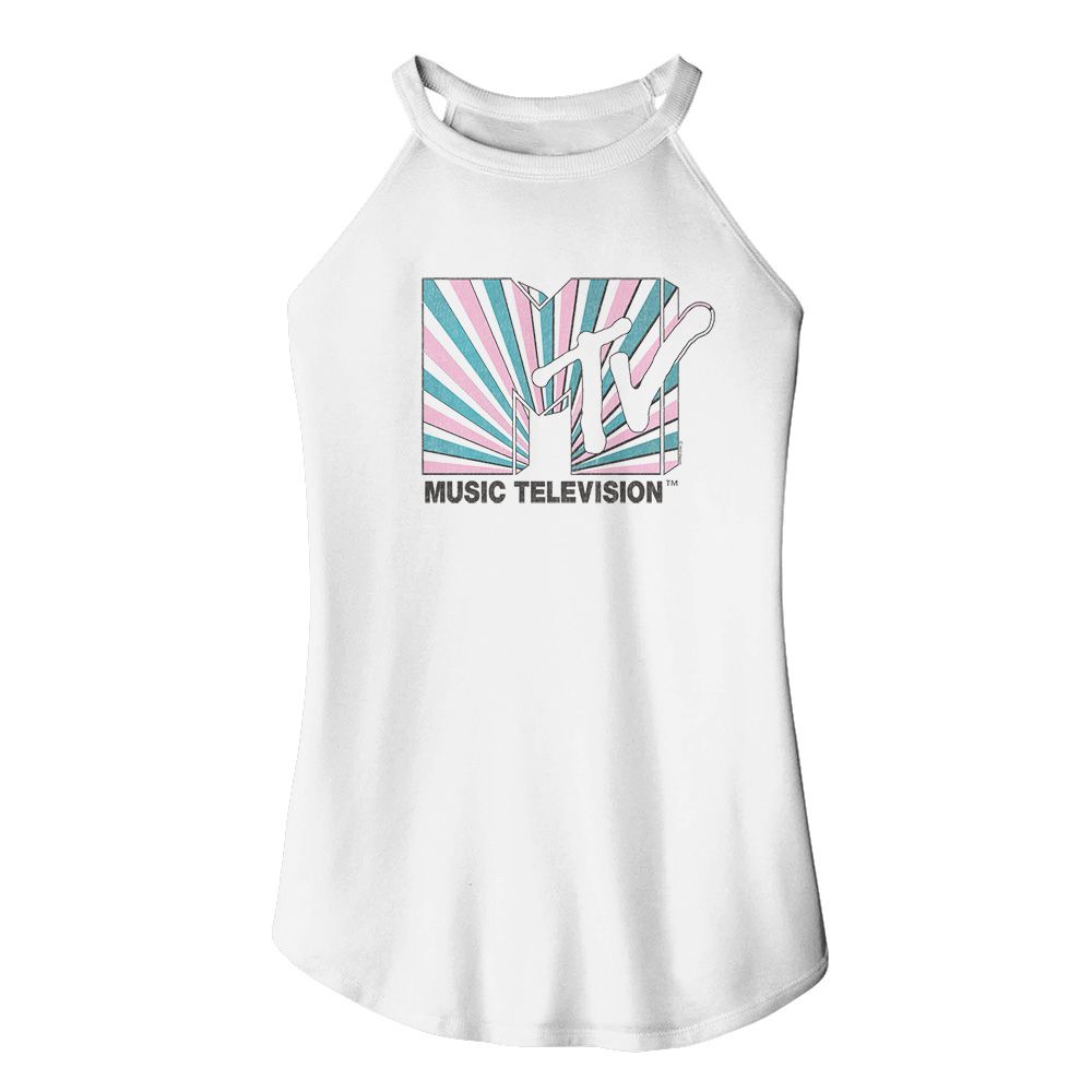 MTV Ladies Rocker Tank - Stripes