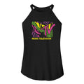 MTV Ladies Rocker Tank - Leopard and Zebra Logo