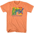 Parrot MTV t-shirt in cantaloupe