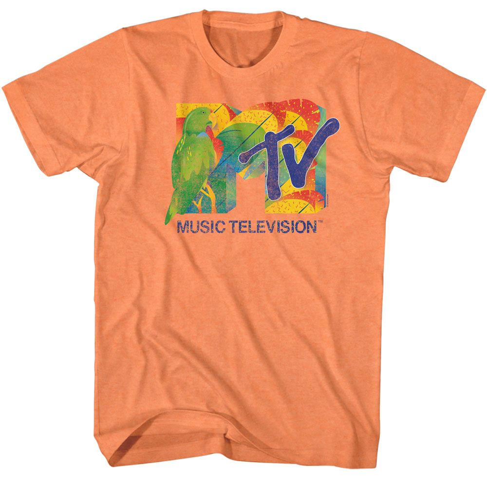 Parrot MTV t-shirt in cantaloupe