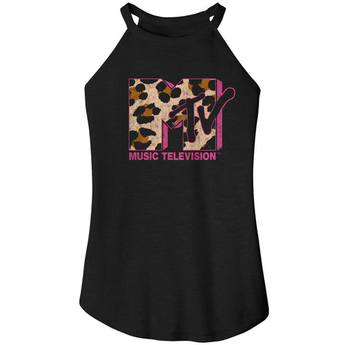 MTV Ladies Rocker Tank - Leopard