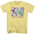 Gradient MTV t-shirt in yellow heather