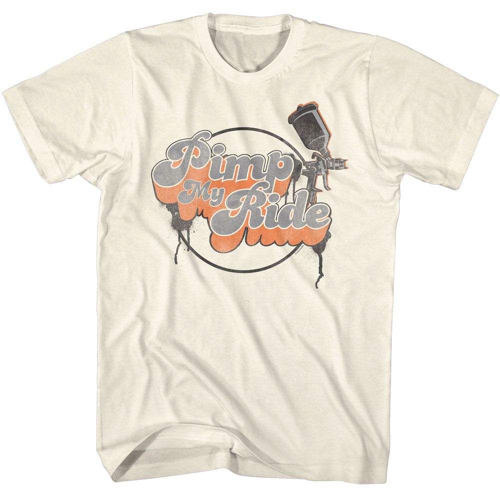 Pimp My Ride Air Gun MTV t-shirt in natural