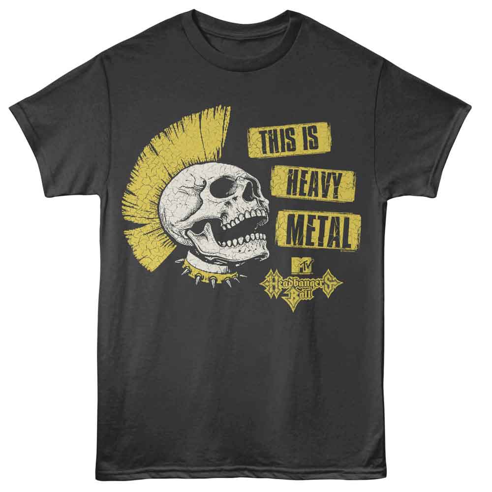 This Is Heavy Metal MTV t-shirt in smoke gray
