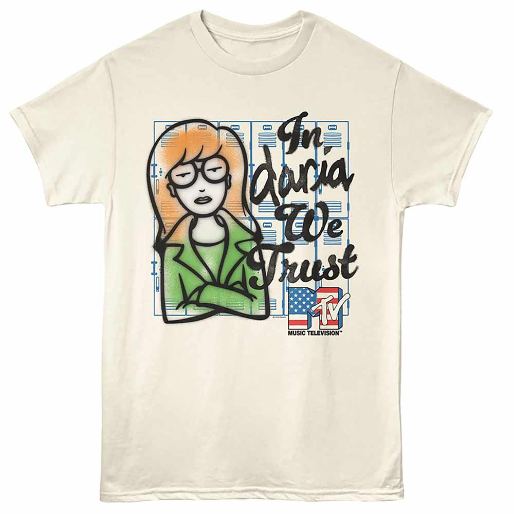 In Daria We Trust MTV t-shirt in natural