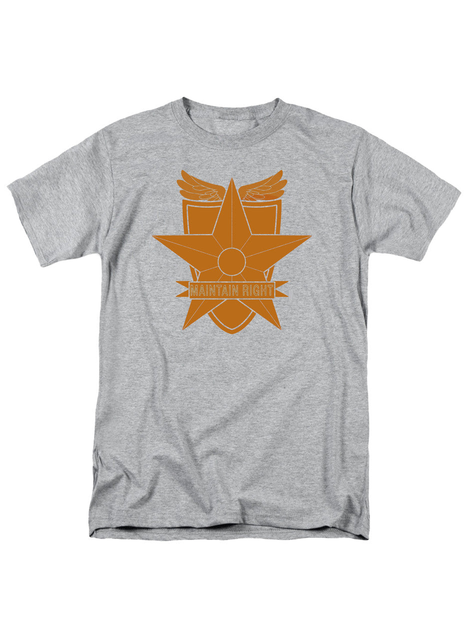 Gray Main Force Patrol Logo T-Shirt