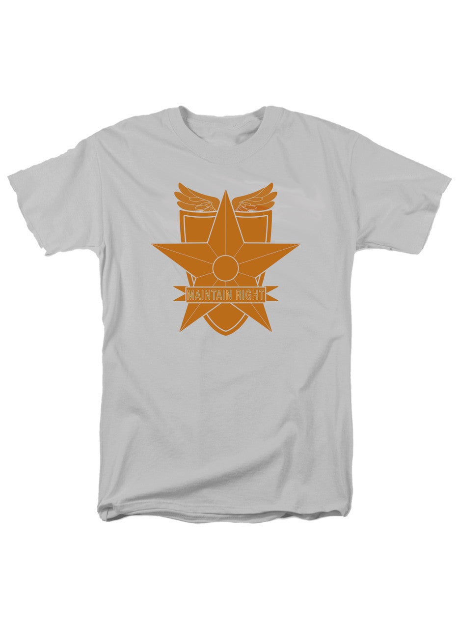 White Main Force Patrol Logo T-Shirt
