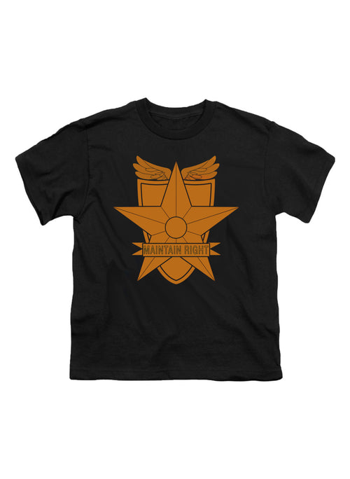 Black Main Force Patrol Logo Youth/Toddler T-Shirt