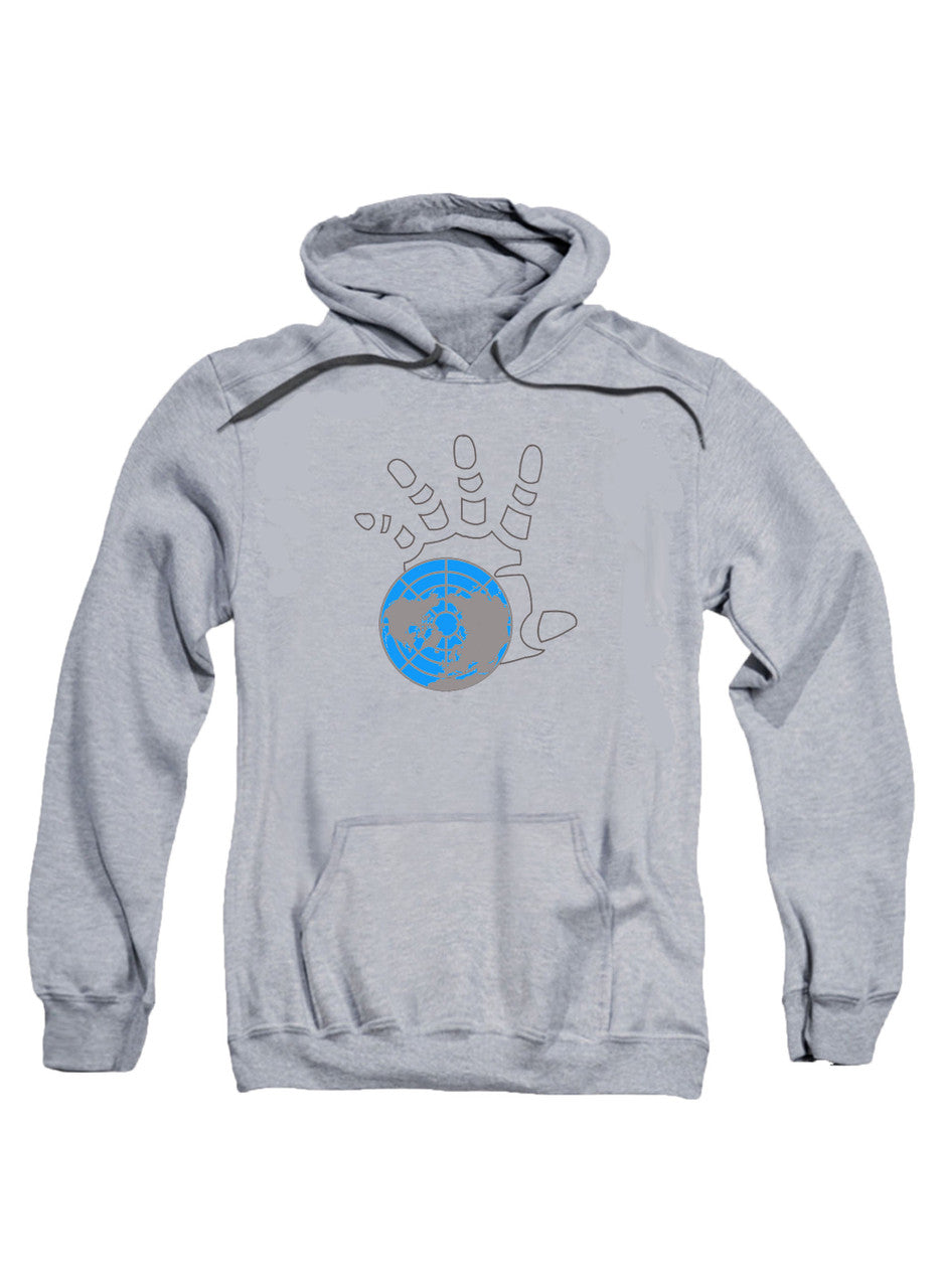 Gray Majestic 12 Hoodie