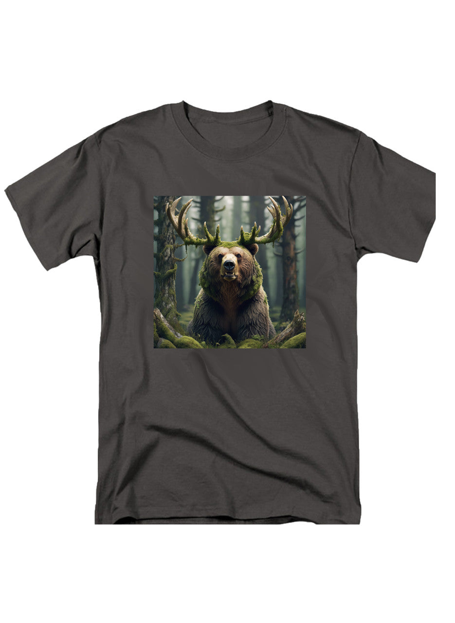 Charcoal Majestic Bear T-Shirt