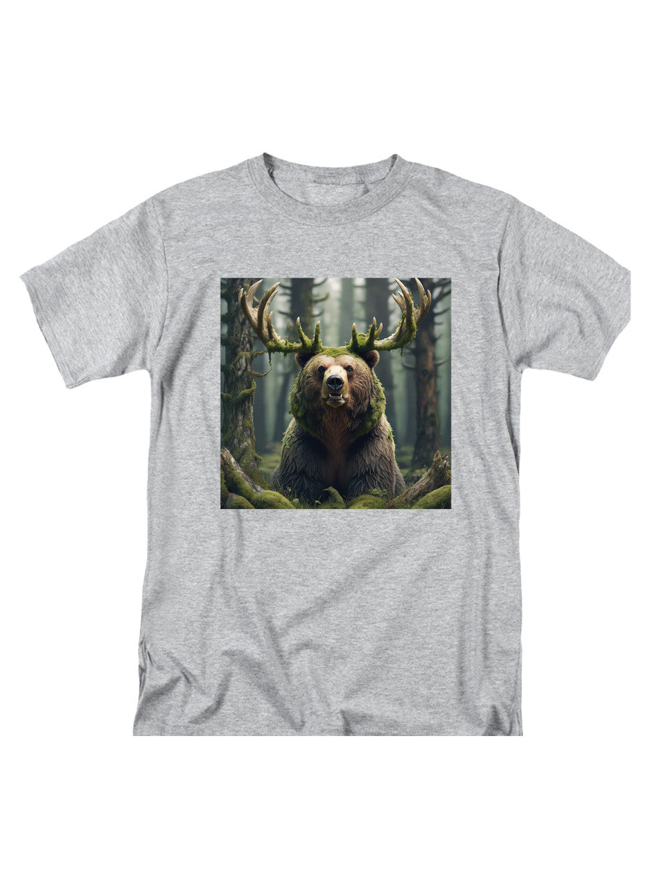 Gray Majestic Bear T-Shirt