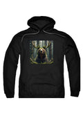 Black Majestic Bear Hoodie