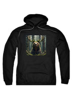 Black Majestic Bear Hoodie