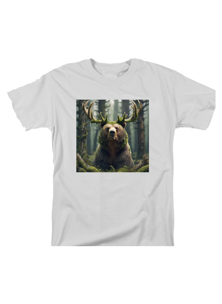 White Majestic Bear T-Shirt