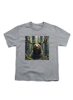 Gray Majestic Bear Youth/Toddler T-Shirt