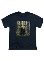 Navy Majestic Bear Youth/Toddler T-Shirt