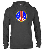 Charcoal Military Logo Hoodie