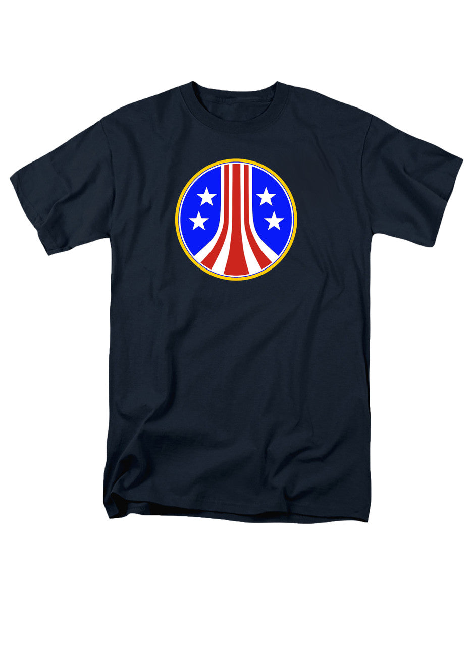 Navy Military Logo T-Shirt
