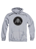 Gray Ministry of Information Circle Hoodie