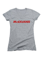 Gray Modeans 3 Juniors V-Neck T-Shirt