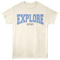 Natural NASA t-shirt featuring an Explore design