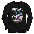 NASA Long Sleeve T-Shirt - Explore the Universe - Black