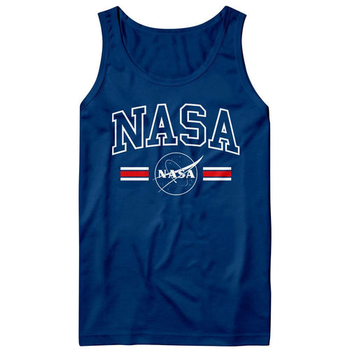NASA Tank Top - Stripes - Royal Blue