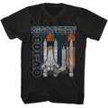 Black NASA t-shirt featuring a Discovery OV-103 design