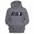 Gunmetal heather NASA pullover hoodie featuring a Apollo 11 design
