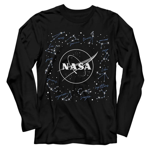 NASA Long Sleeve T-Shirt - Constellations