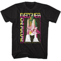Black NASA t-shirt featuring a Discovery Multicolor design