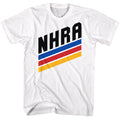 White NHRA t-shirt featuring an NHRA Winternationals design
