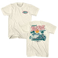 Natural NHRA t-shirt featuring an NHRA Tropical design