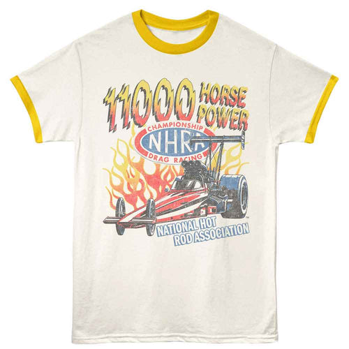 NHRA Ringer T-Shirt - 11K Horsepower