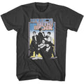 Smoke Gray New Kids on the Block t-shirt featuring an NKOTB gradient suits design