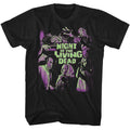 Black Night of the Living Dead t-shirt featuring a Night of the Living Dead two-tone design