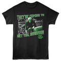 Black Night of the Living Dead t-shirt featuring a Coming to Get You Barbara design