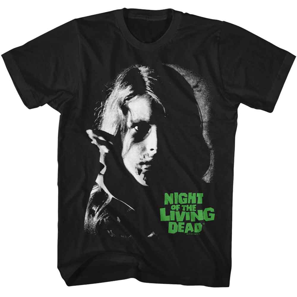 Black Night of the Living Dead t-shirt featuring a Karen Cooper design