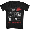 Black Night of the Living Dead t-shirt featuring a Won't Stay Dead design