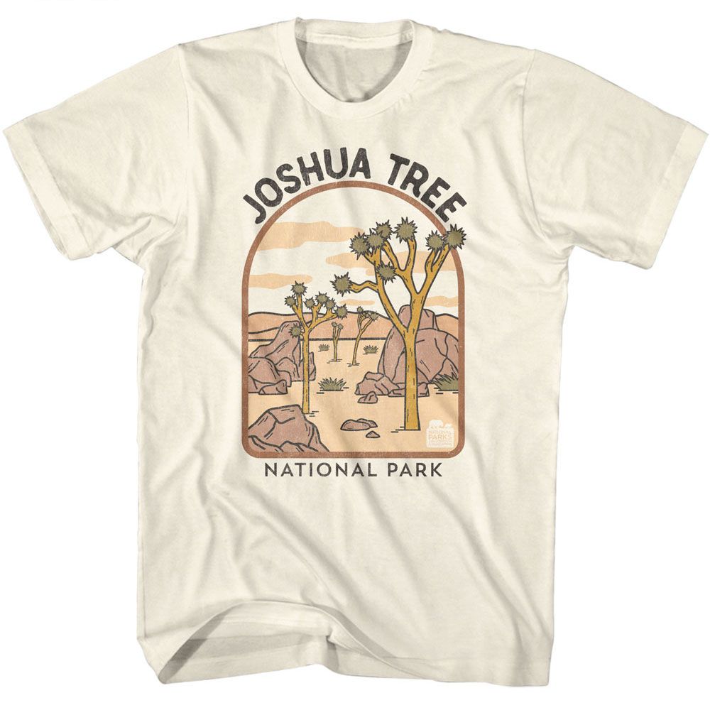 Natural National Parks t-shirt featuring a Joshua Tree Arch Illustration design