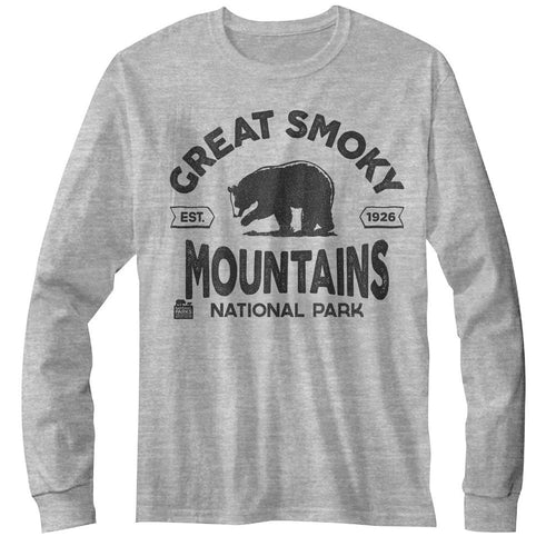 National Parks Long Sleeve T-Shirt - Smoky Mountains Est 1926
