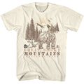 Natural National Parks t-shirt featuring a Bear and Mountains design